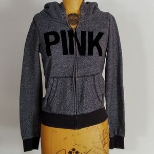 PINK zip up hoodie